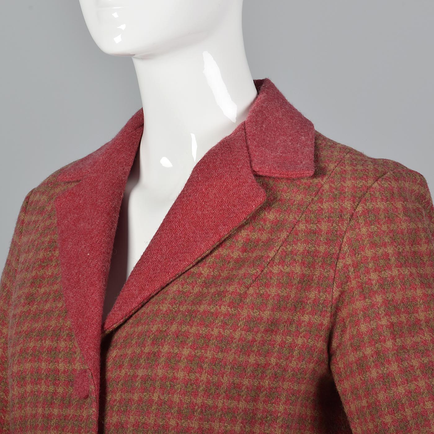 1960s Two Piece Pink Skirt Suit