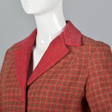 1960s Two Piece Pink Skirt Suit