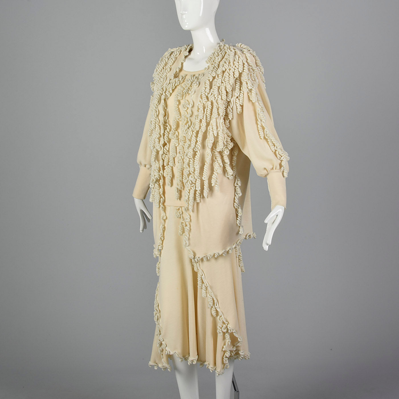 1980s Yolanda Lorente I Magnin Unique Wool Set