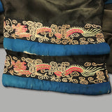 1920s Opera Coat with Embroidered Dragon Sleeves