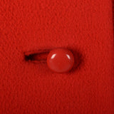 Medium 1960s Red Pauline Trigere Winter Coat