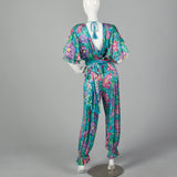 1980s Diane Freis Reversible Jumpsuit