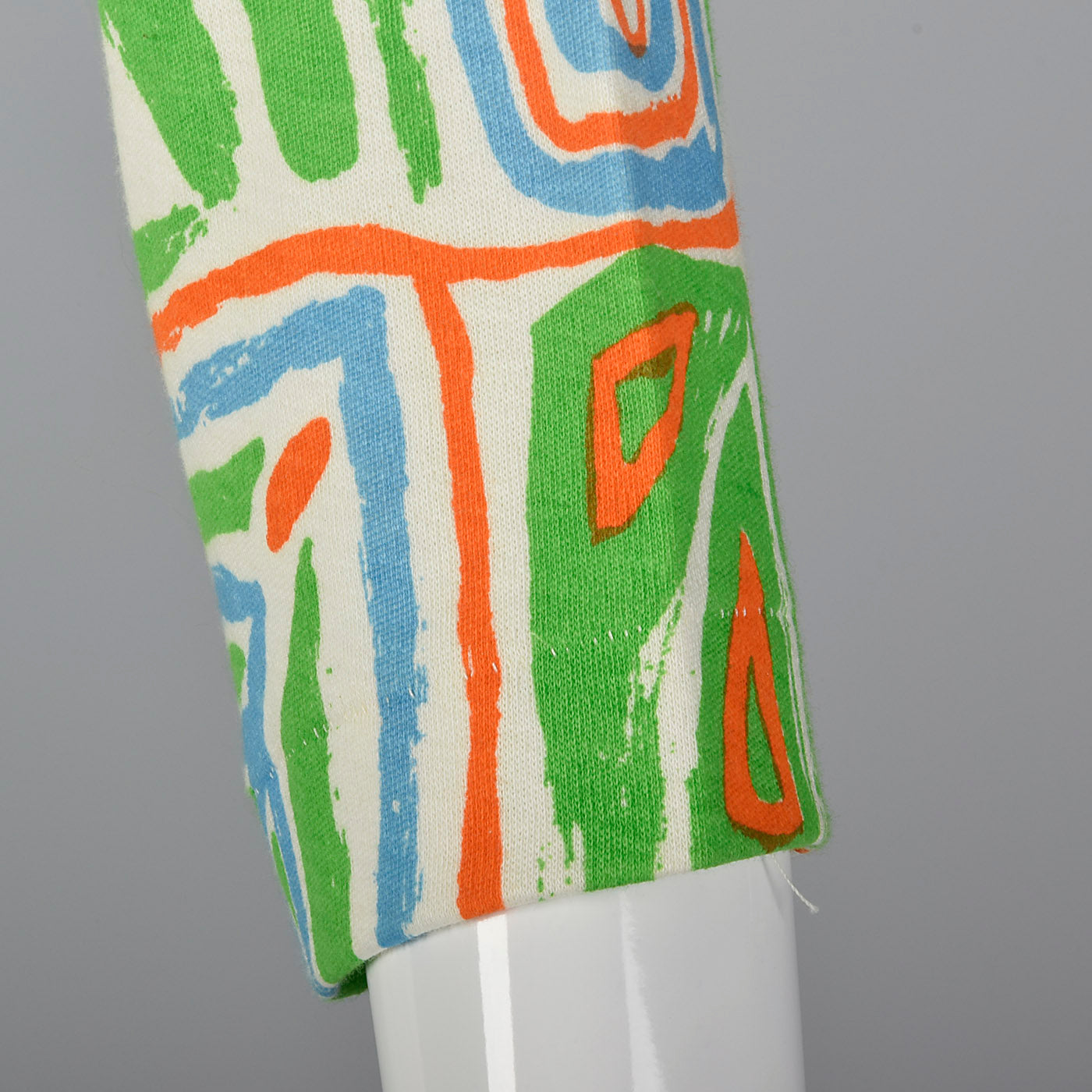 1970s Catalina Printed Boatneck Top
