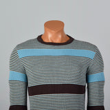 1970s Jockey Raps  Tight Striped Sweater