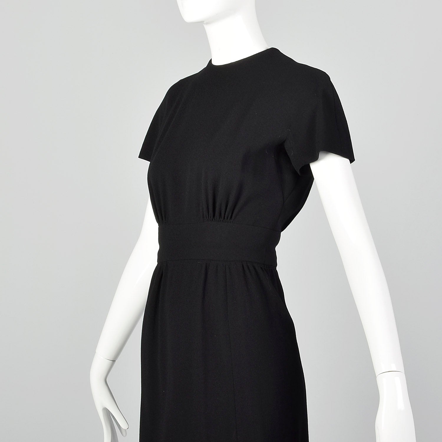 XXS 1960s Little Black Dress