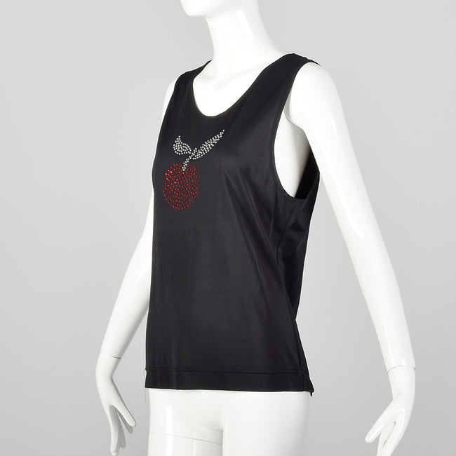 Medium Sonia Rykiel Black Cherry Tank Top