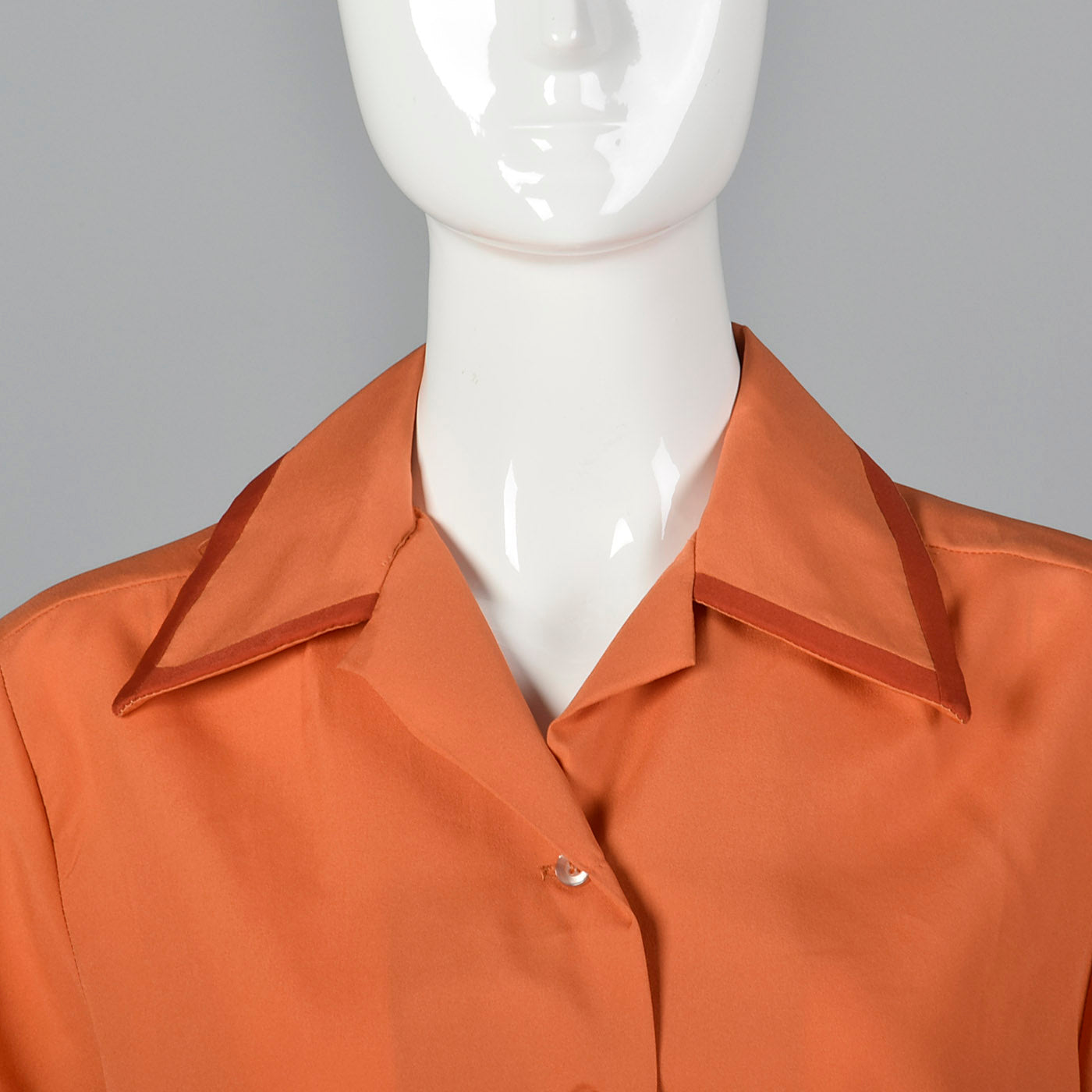 1960s Bowling Shirt with Chainstitch Embroidery