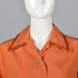 1960s Bowling Shirt with Chainstitch Embroidery