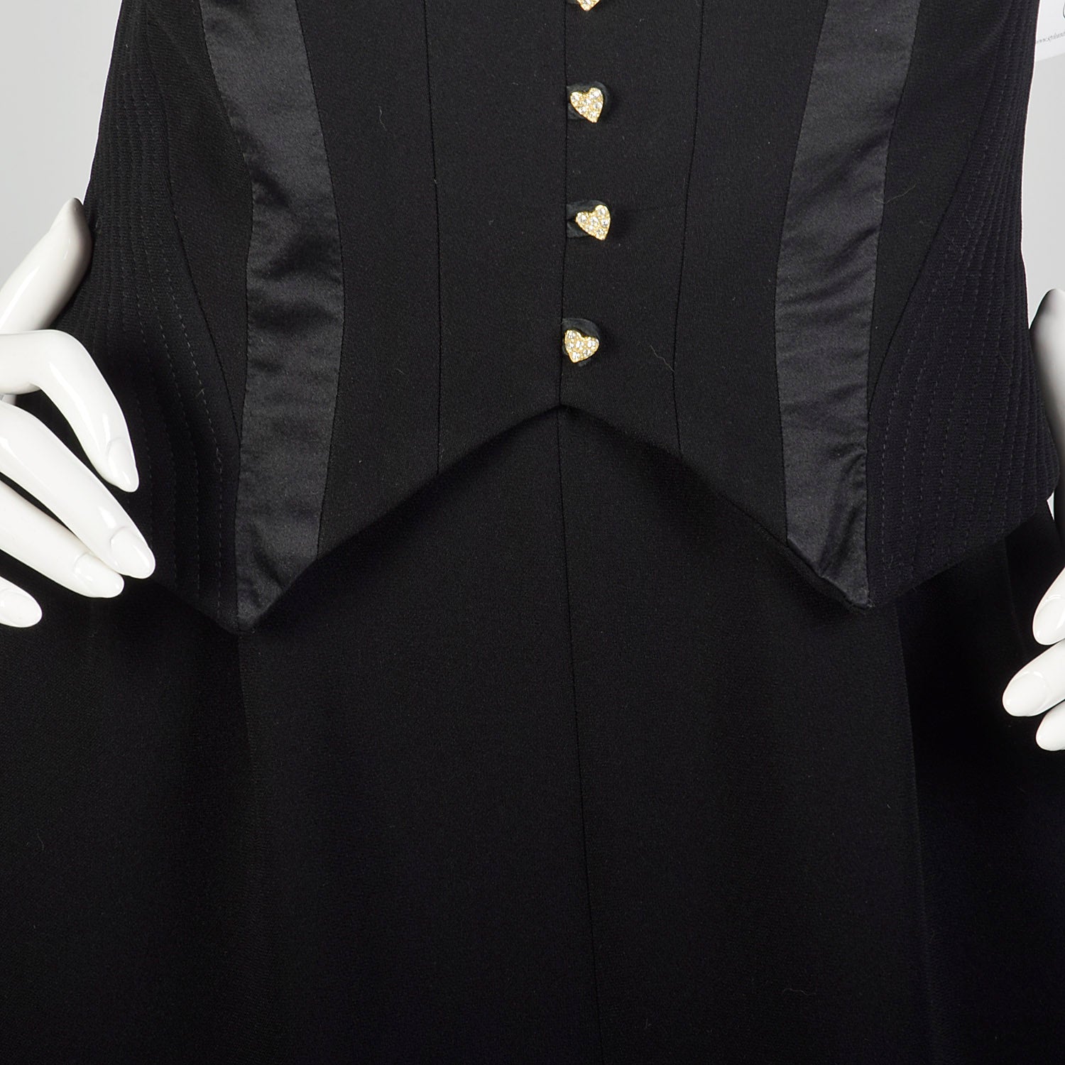 Medium 1980s Alberto Makali Jumpsuit Black Tuxedo Sleeveless Racerback Romper