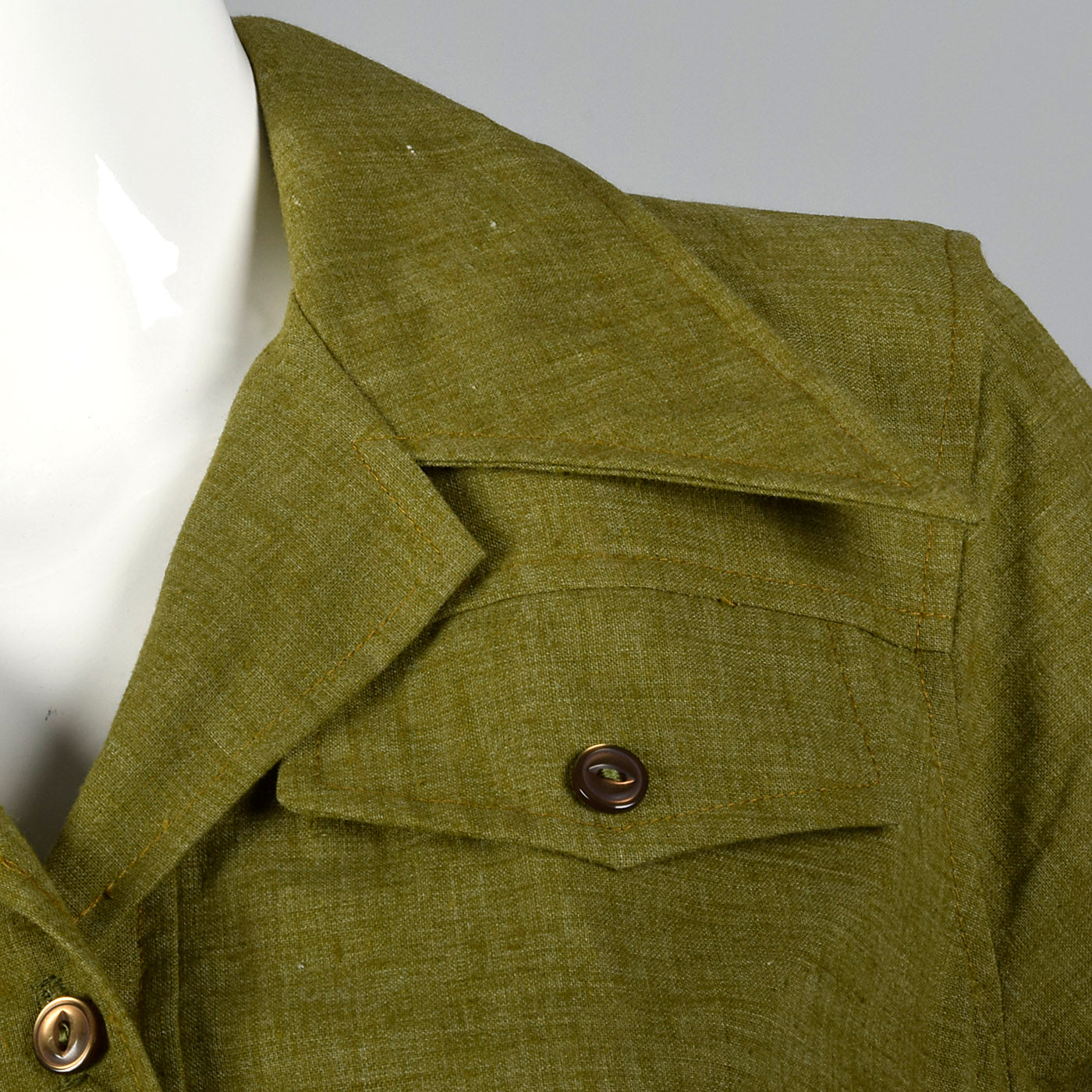 1960s Deadstock Novelty Sheepherder Dress
