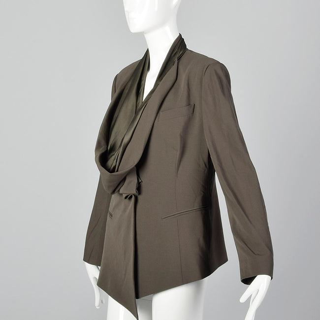 1980s Donna Karan Brown Blazer