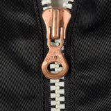 1990s Motorcycle Jacket with Leather Trim