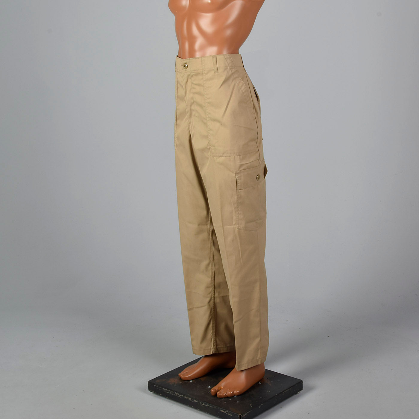 1980s Khaki Military Pants
