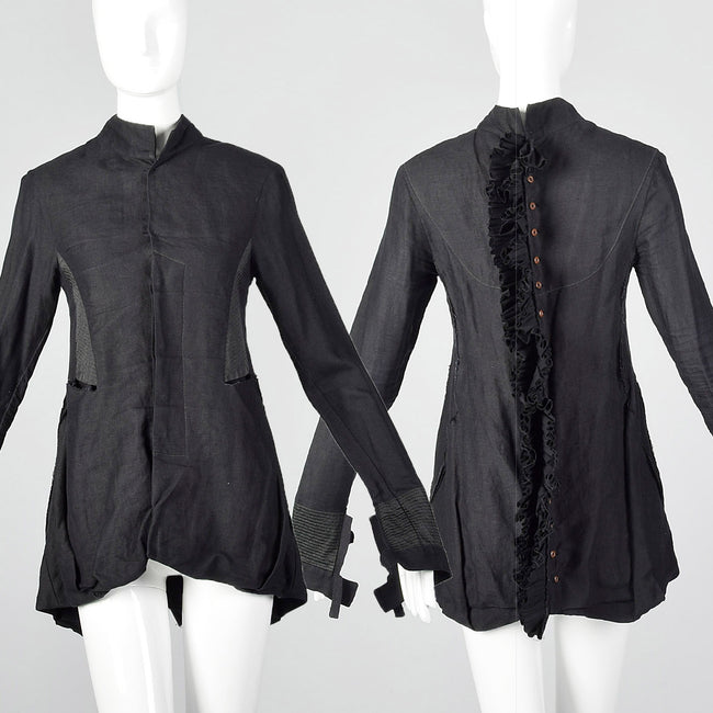 XS 2000s Umit Unal Avant Garde Blouse