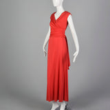 Large 1970s Grecian Maxi Dress