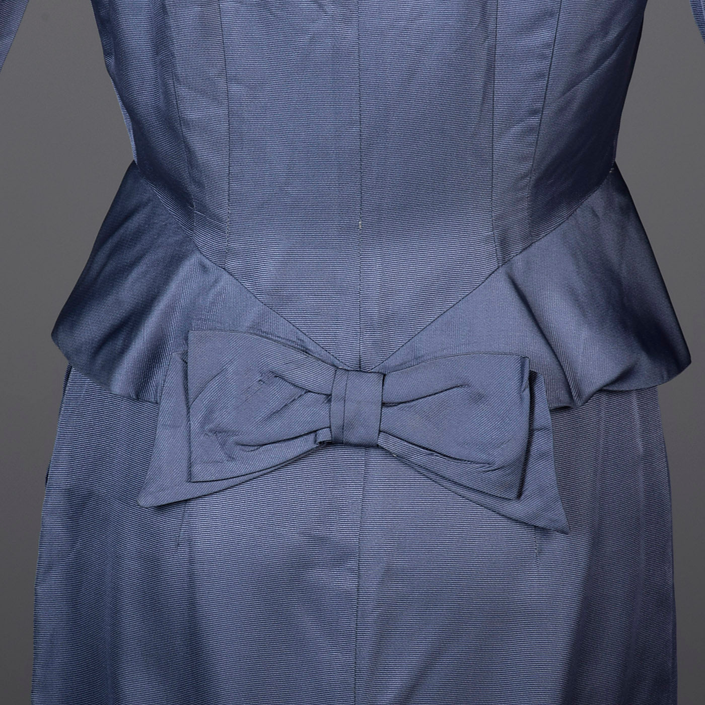 1940s Silk Faille Skirt Suit