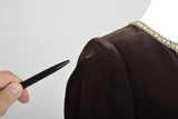 XS 1960s Brown Velvet Jacket