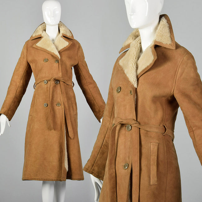 1970s Saks Fifth Avenue Sheepskin Coat