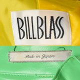1980s Bill Blass Color Block Raincoat