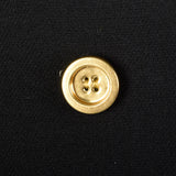 XXS 1960s Black Blazer Style Coat