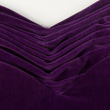 XS 1950s Purple Velvet and Tulle Ball Gown