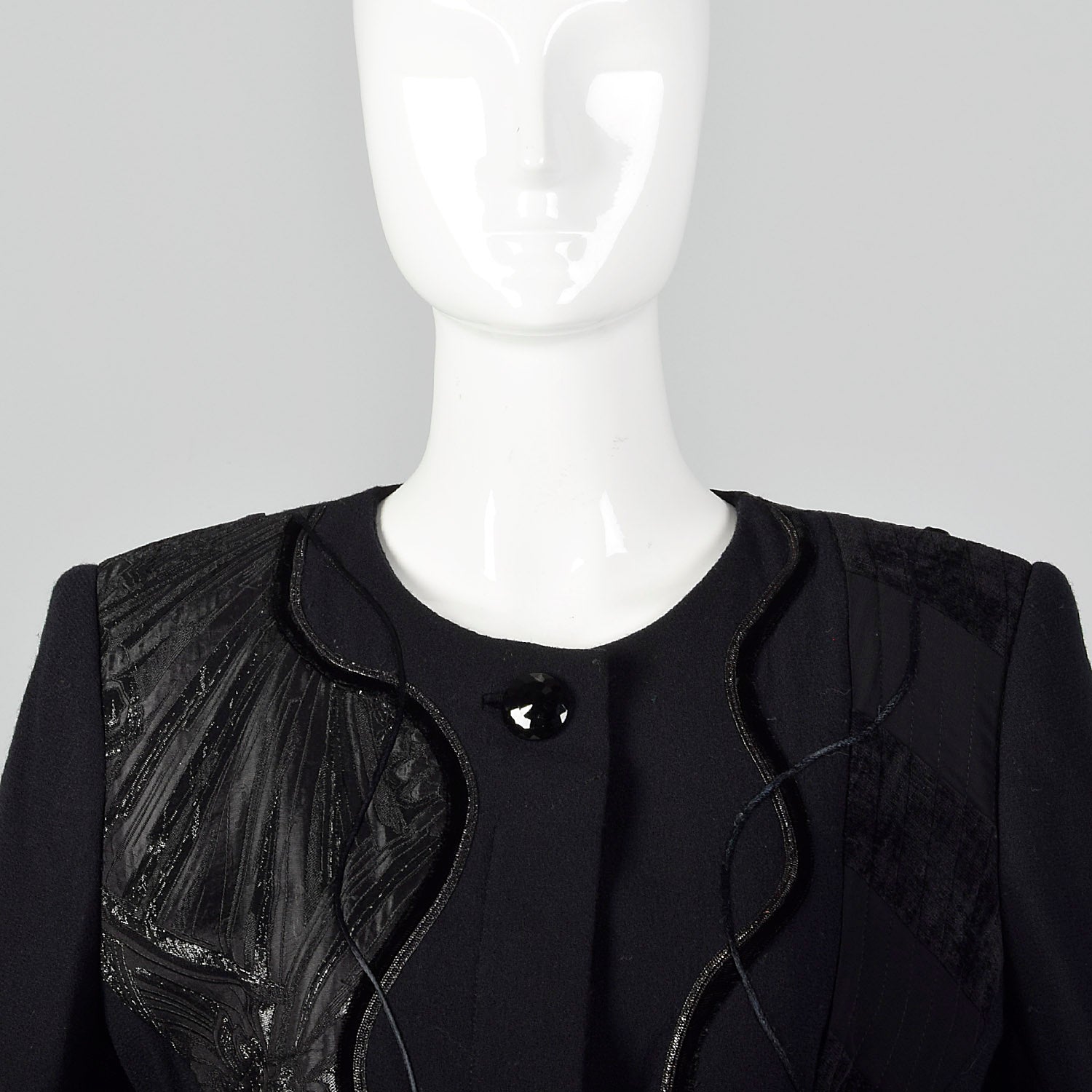 Small Koos Van Den Akker 1990s Black Jacket