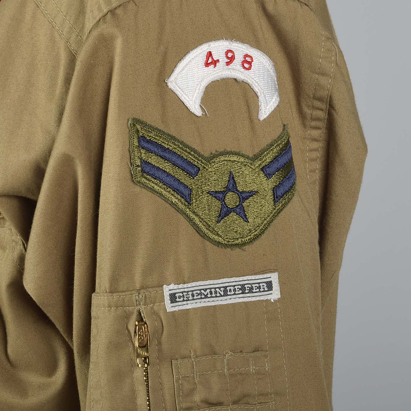1970s Mens Chemin De Fer Flight Suit