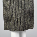 1960s Curve Hugging Chunky Tweed Dress