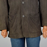 1980s Green Suede Jacket