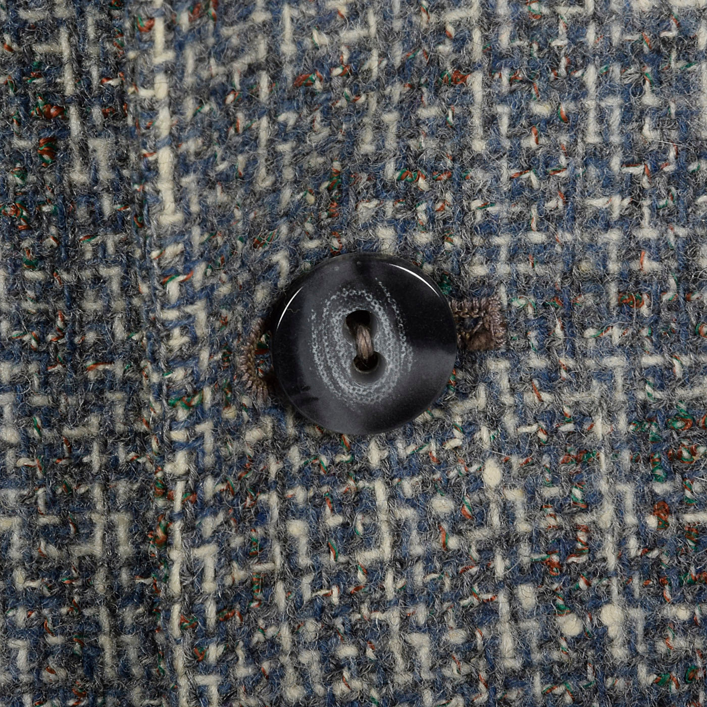 1950s Gray Tweed Jacket with Patch Pockets