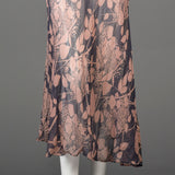 1930s Bias Cut Silk Halter Dress