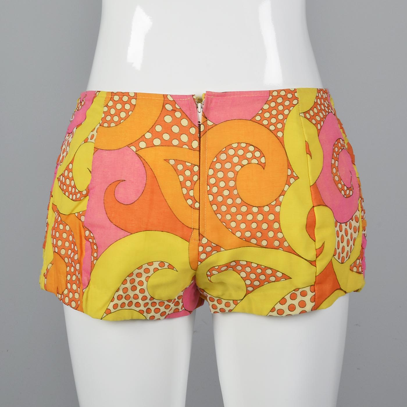 1960s Psychedelic Hot Pants