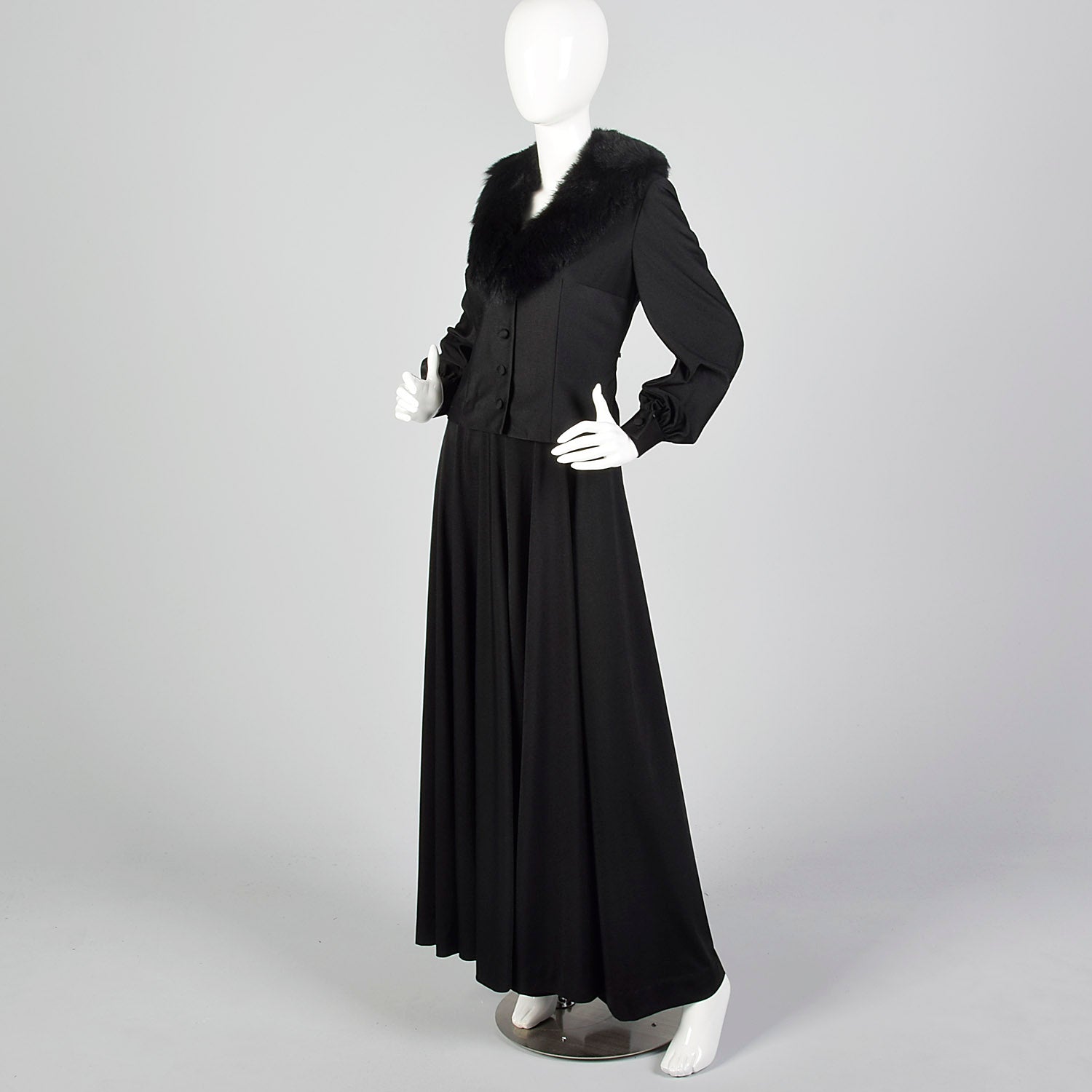 1970s Alfred Weber Palazzo Jumpsuit & Jacket