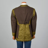 1990s Issey Miyake Military Inspired Green Jacket