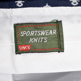 1970s Mens Deadstock Nautical Pants with Anchors