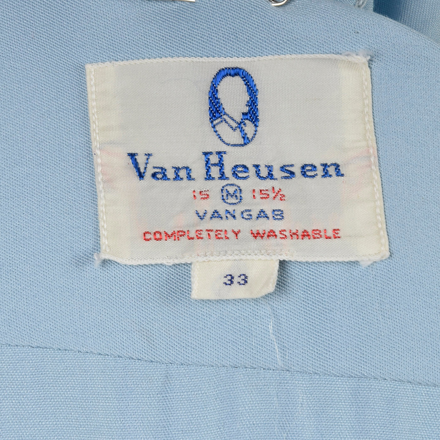 1950s Van Heusen Blue Shirt