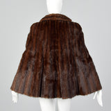 1950s Mink Fur Stole with Whole Body Mink Wrap