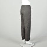 Small 2000s Pants Balenciaga Le Dix Wool Cashmere Tapered Leg Designer