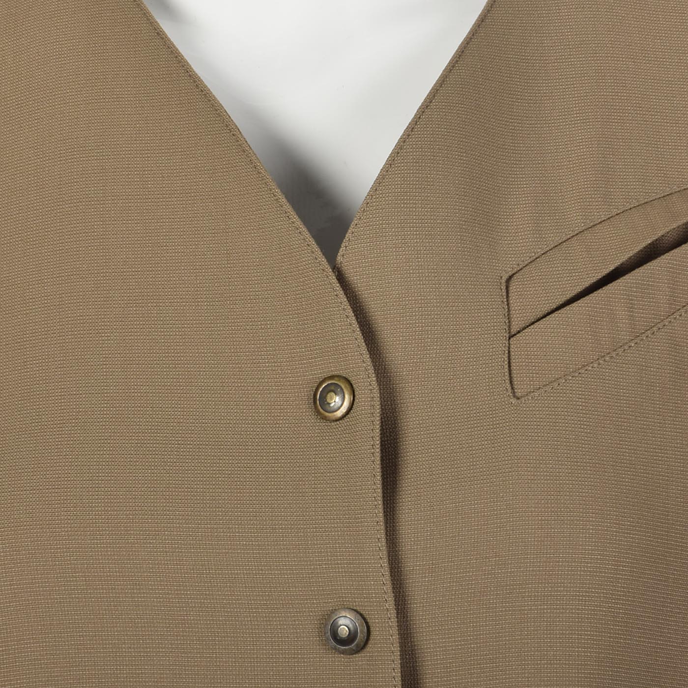 XS Thierry Mugler  1980s Tan Jacket