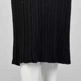XS-Small 1940s Black Knit Skirt Set