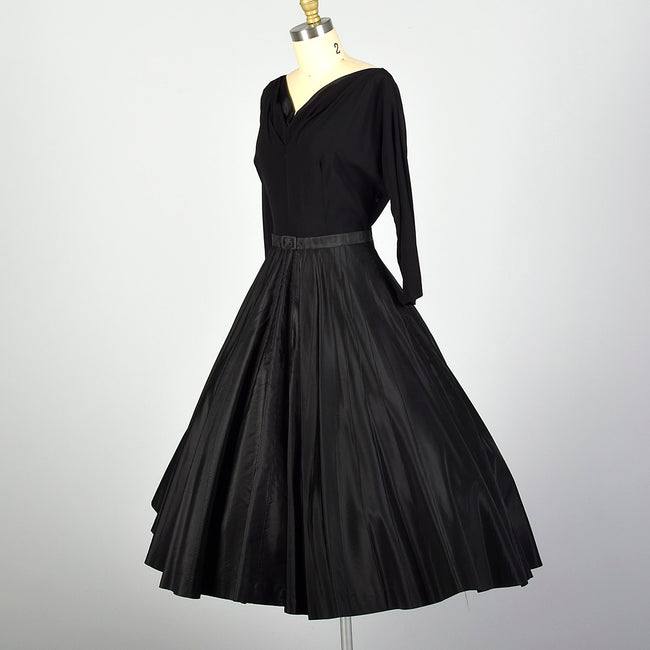 Medium 1960s Black Party Dress