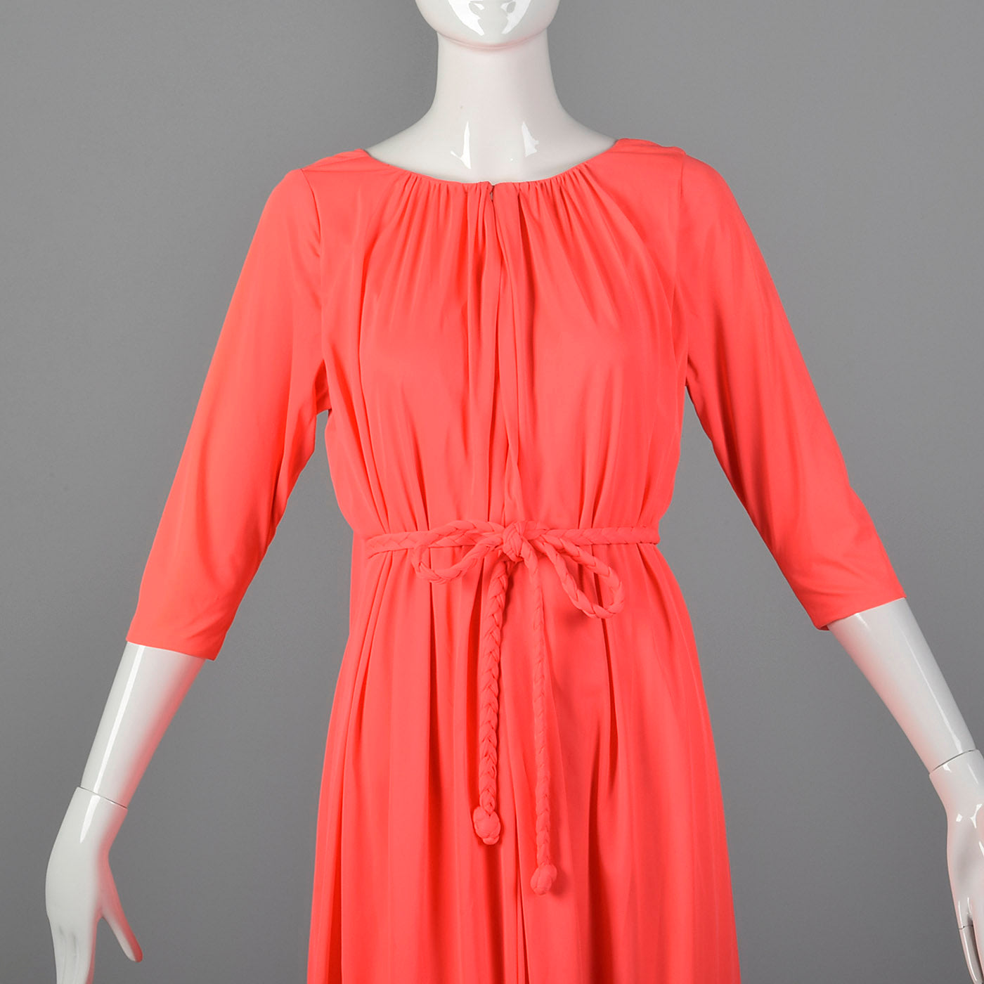 1960s Saks Fifth Avenue Pink Lounge Robe