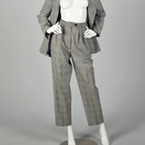 Medium Givenchy Three Piece Plaid Skirt Pant Blazer Suit