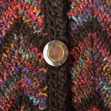 1980s Multicolor Zig Zag Sweater Vest
