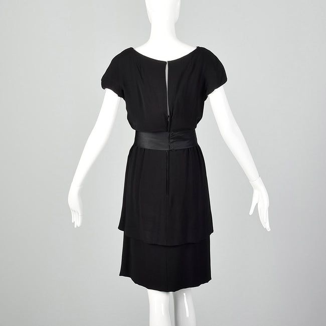 Small 1960s Harvey Berin by Karen Stark Little Black Dress