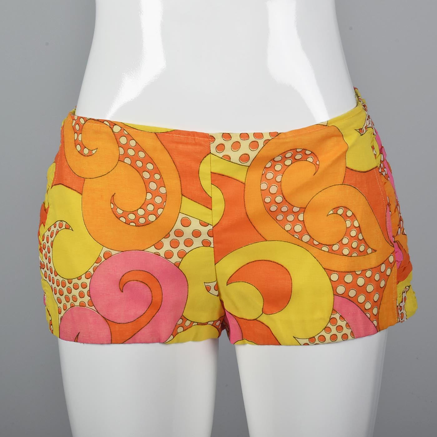 1960s Psychedelic Hot Pants