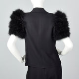 Spring/Summer 1995 Sonia Rykiel Marabou Feather Suit