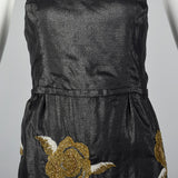 1960s Beaded Dress and Crop Top Set