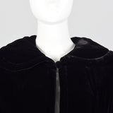 2000s Diane Von Furstenberg Black Velvet Shrug