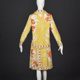 1960s Emilio Pucci Cotton Skirt and Tunic Set